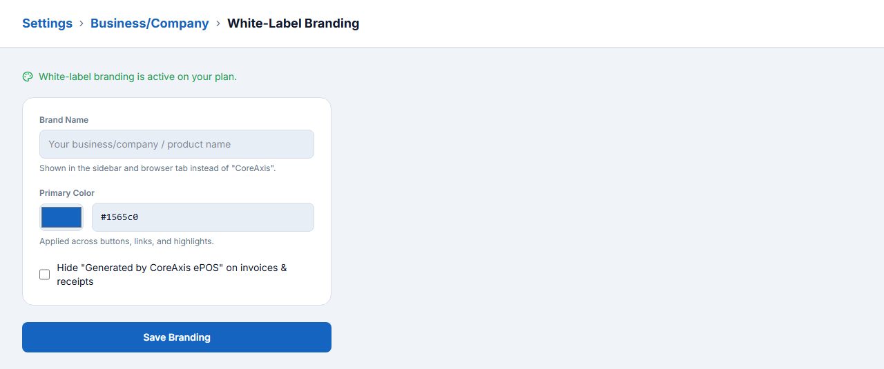 White-Label Branding
